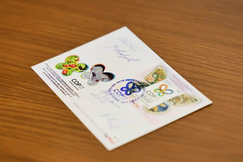 Մարվել է COP17-ին նվիրված նամականիշը