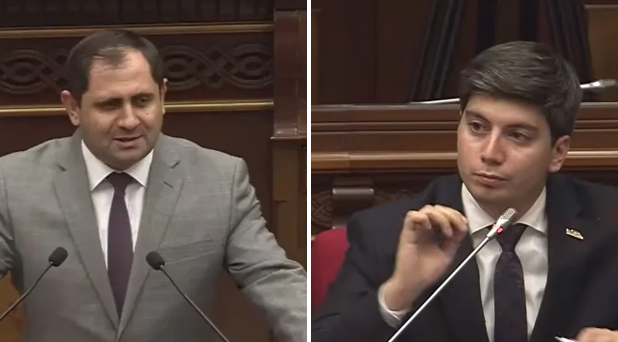 «Հանրությանը մանրամասնեք՝ քանի՞ օր եք պատերազմել», «Դրվագների մասին խոսելը մասնակցողի համար ցավ ա». Պապիկյան-Մանուկյան բանավեճը. ՏԵՍԱՆՅՈՒԹ