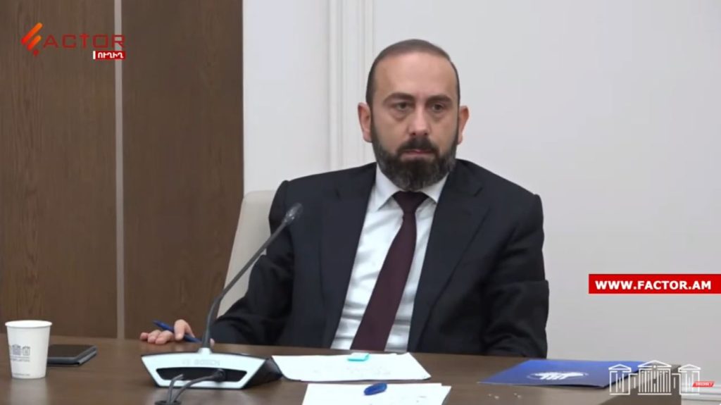 ՀՀ Սահմանադրությունը փոխելու պահանջ չկա Ադրբեջանի կողմից, կա նախապայման․ Արարատ Միրզոյան․ ՏԵՍԱՆՅՈՒԹ