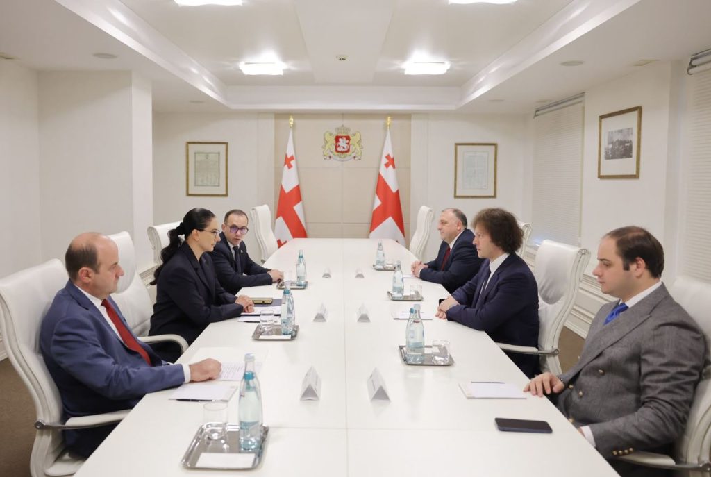 Վրաստանի վարչապետն ընդունել է ՀՀ գլխավոր դատախազ Աննա Վարդապետյանին