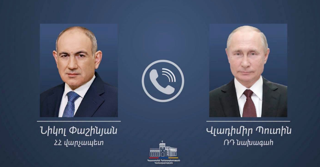 Putin and Pashinyan discussed agenda issues