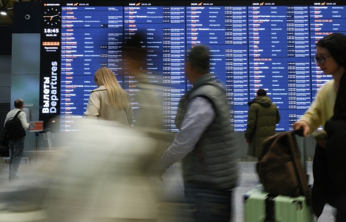 Temporary restrictions have been introduced at all four Moscow airports