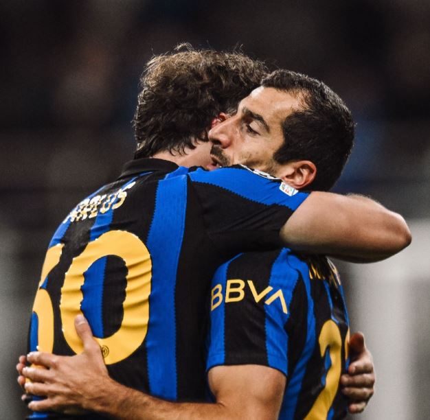 VIDEO: EL INTER DE MILÁN GANÓ CON ASISTENCIA DEL ARMENIO MKHITARYAN PARA EL GOL DE CARLOS AUGUSTO.