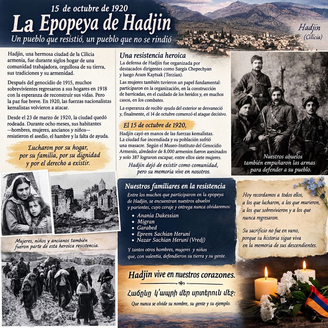 A 106 AÑOS DE LA EPOPEYA ARMENIA DE HADJÍN – VIDEO.