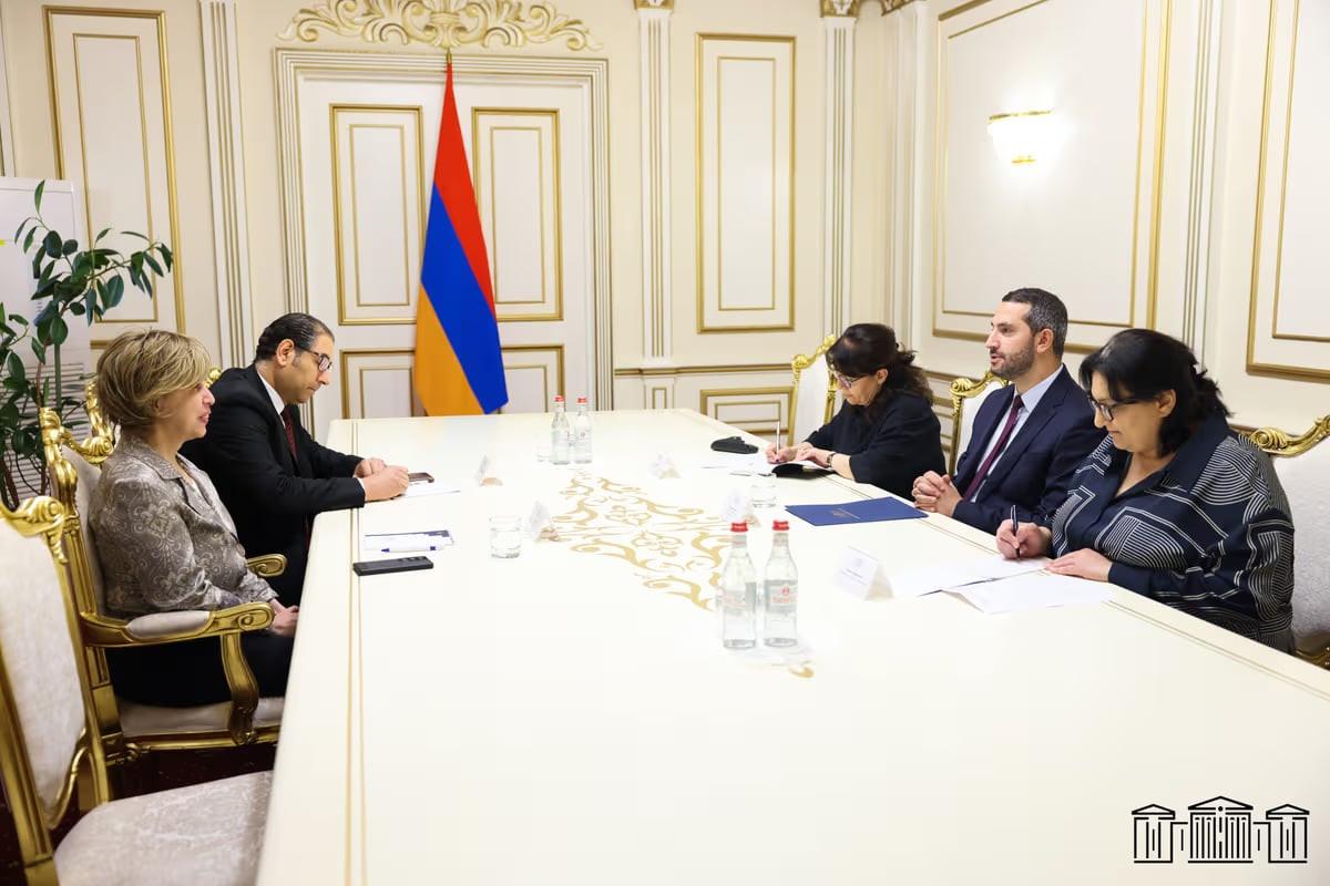 Armenian Parliament Speaker, Egyptian Ambassador Discuss Expanding Cooperation