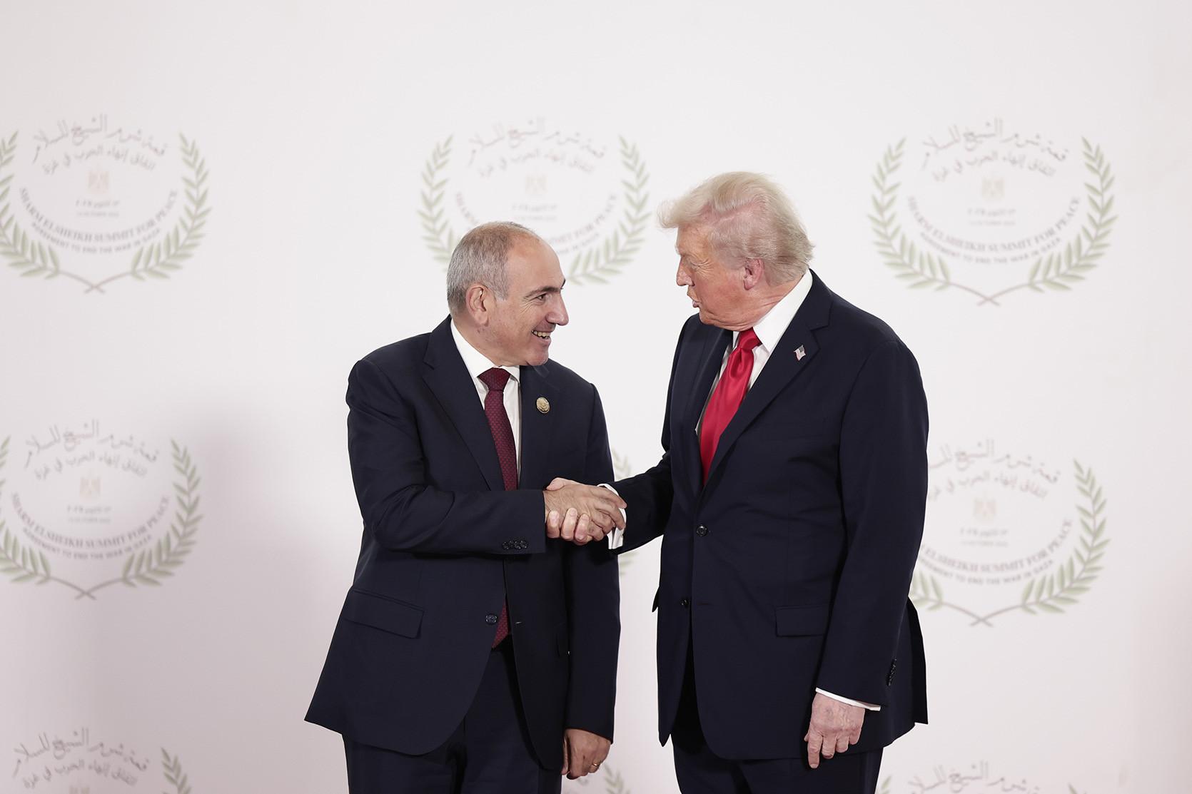 Trump Congratulates Pashinyan on Armenia’s 35th Independence Anniversary