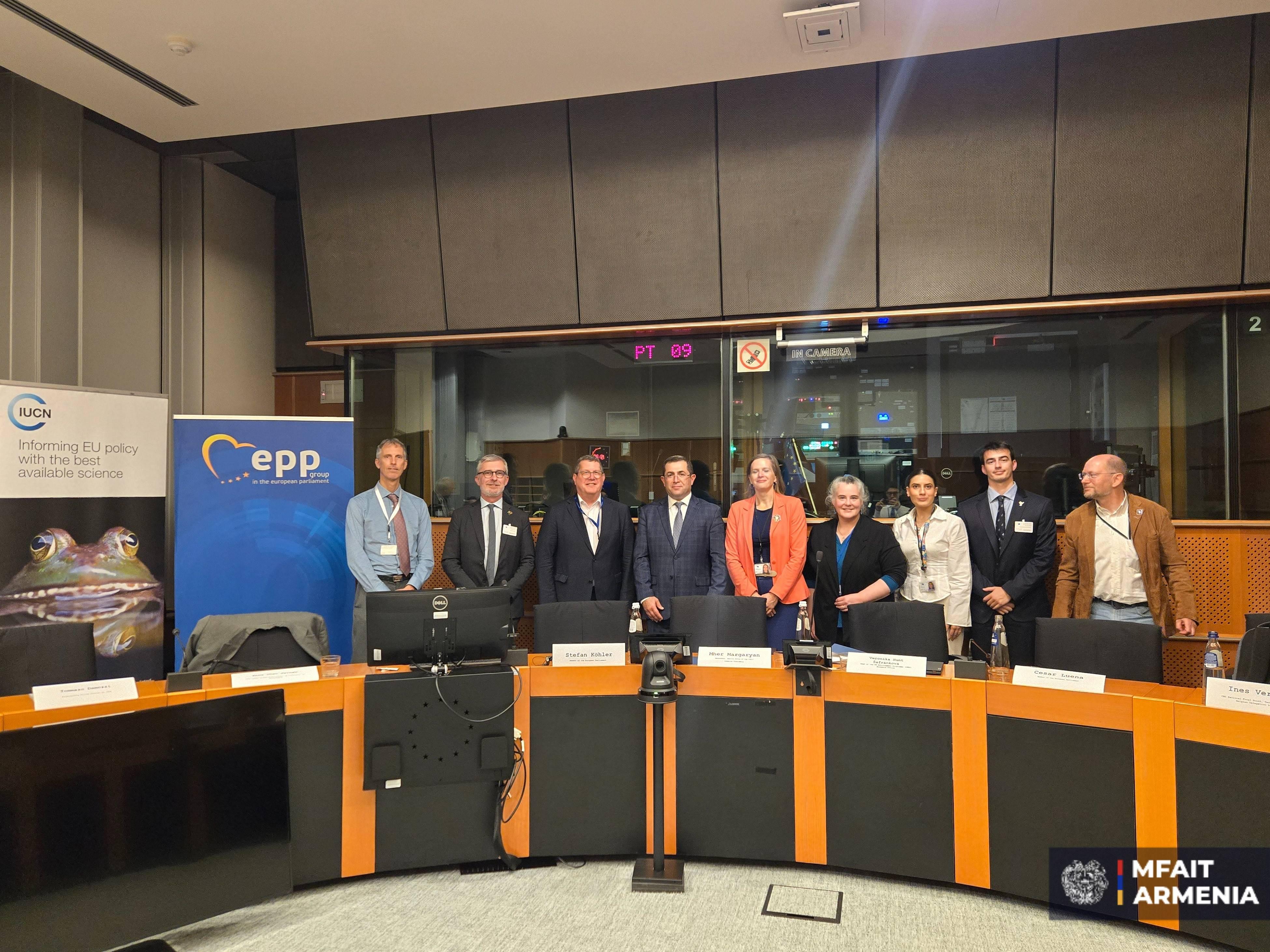 European Parliament Hosts Briefing Ahead of Armenia's COP17 Biodiversity Presidency