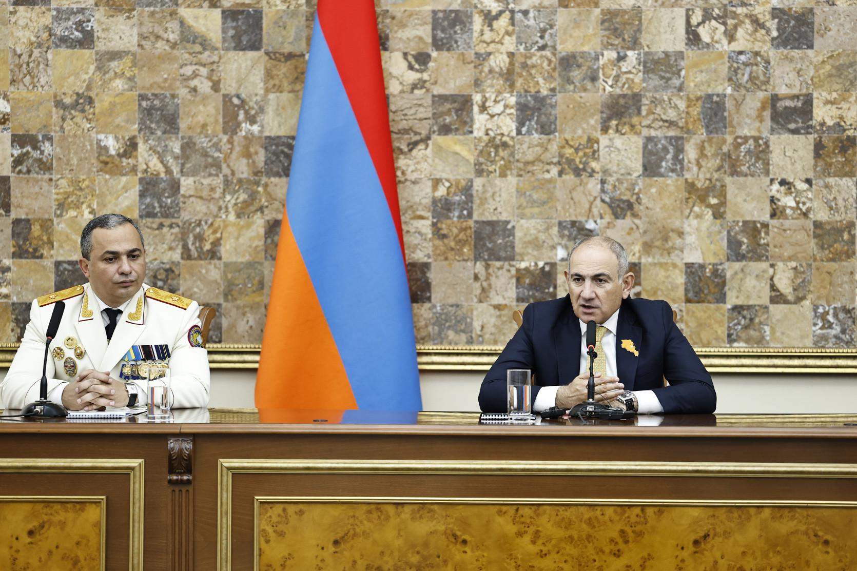 Նիկոլ Փաշինյանը մասնակցել է ՔԿ ծառայողի օրվան նվիրված հանդիսավոր նիստին
