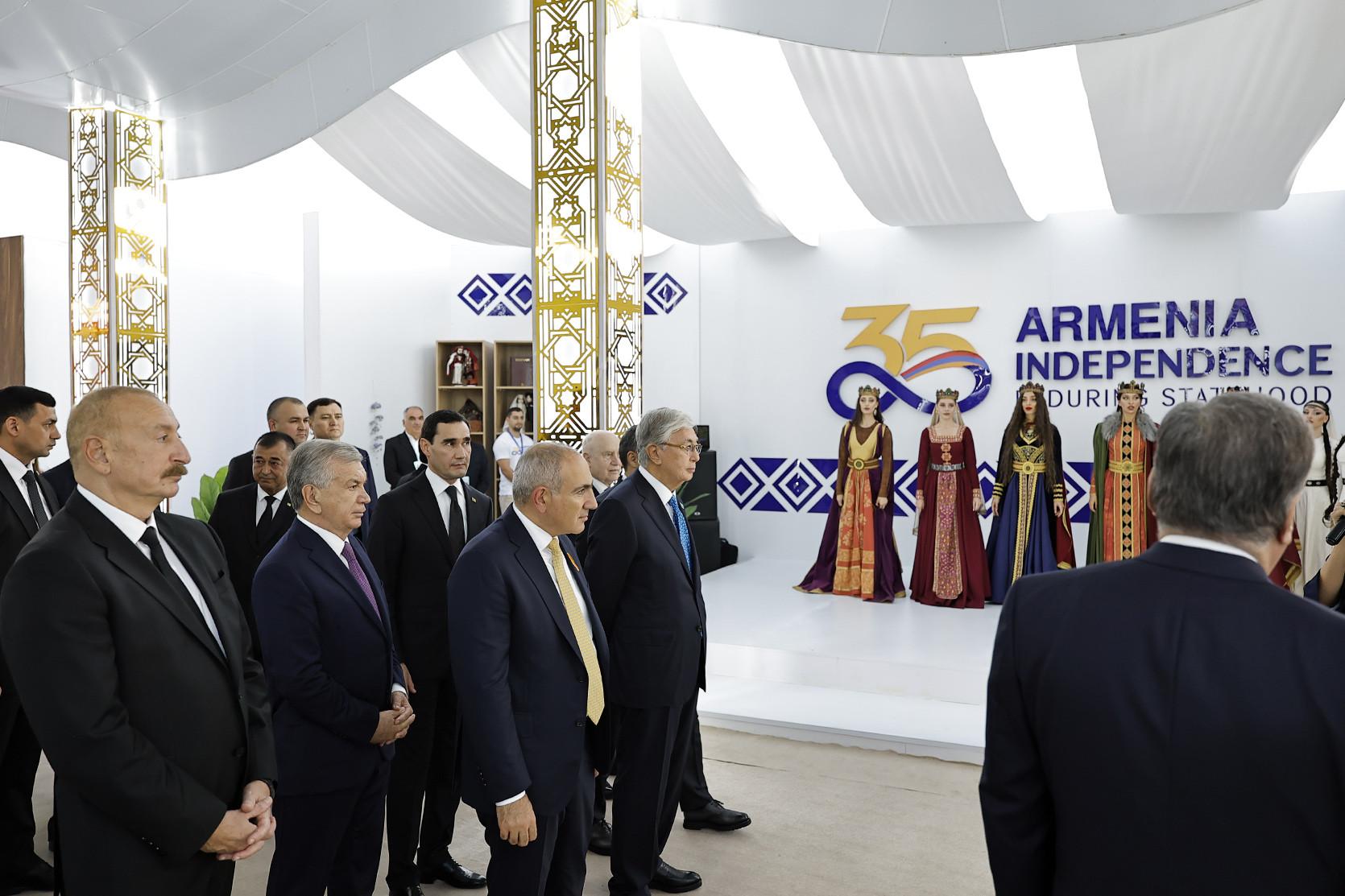 Prime Minister Pashinyan, along with the heads of state of the CIS, attended the National Dishes Festival.