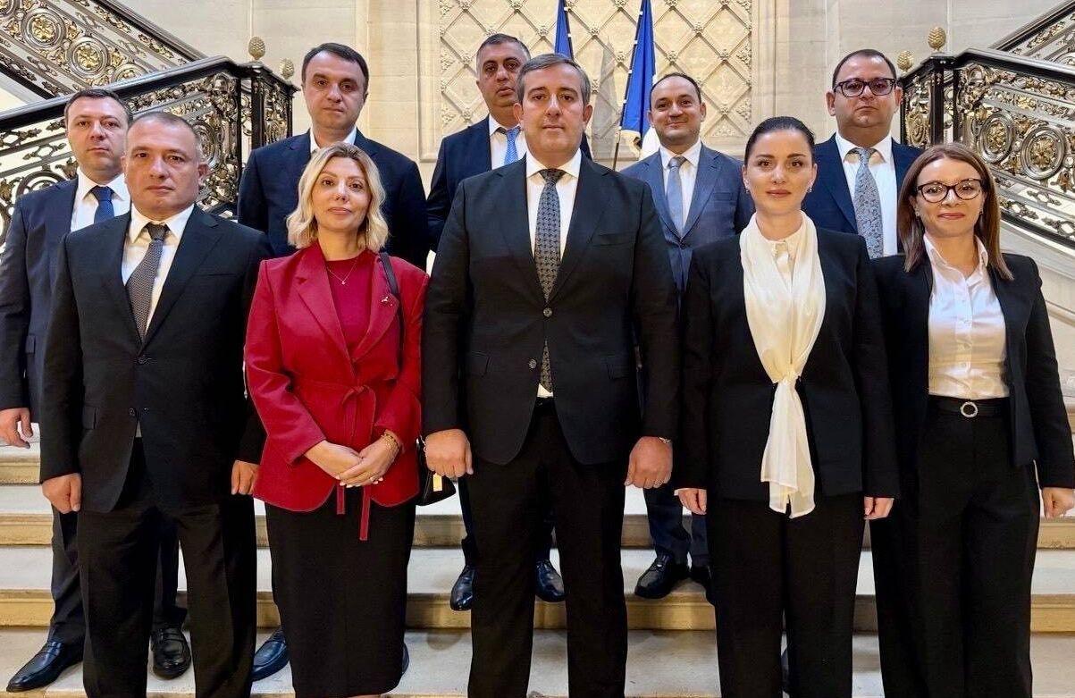 Chairman of the Judicial Council Artur Atabekyan discussed issues of judicial cooperation with the Vice-President of the French Council of State