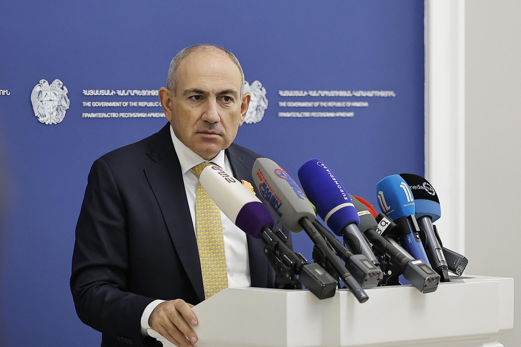 Նիկոլ Փաշինյանի ճեպազրույցը