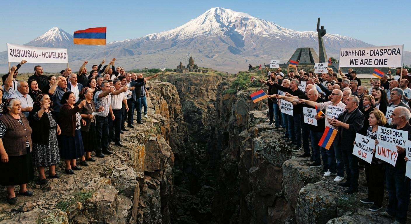 Հռետորական միասնութիւն, գործնական անջատում. հայրենիք-սփիւռք յաւերժական պարը