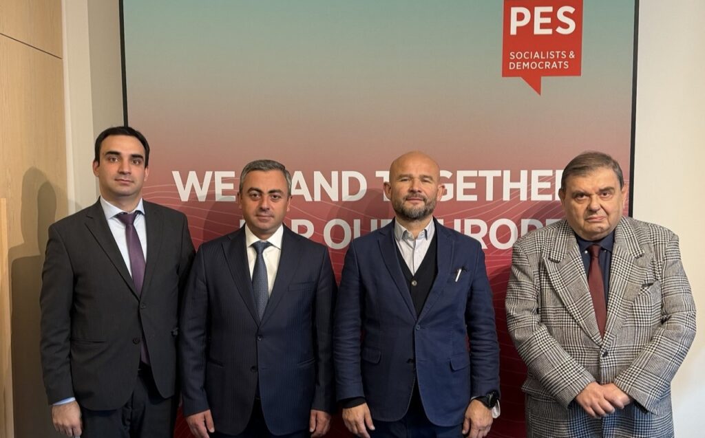 Ishkhan Saghatelyan advances Armenian priorities in high-level meetings with European socialist leaders