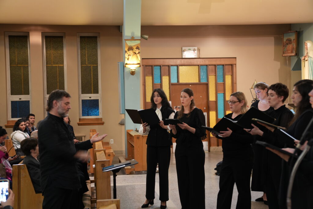 The "Voix D'Arménie" concert took place in Lavalle