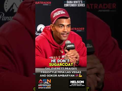 Sal Everett praises Gokor Ambaryan after DWCS knockout