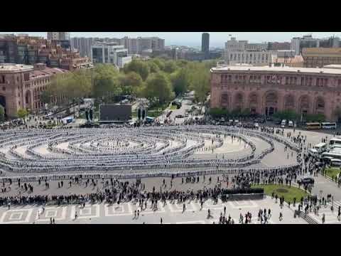 El Día Internacional de la Danza comenzó con bailes en Ereván