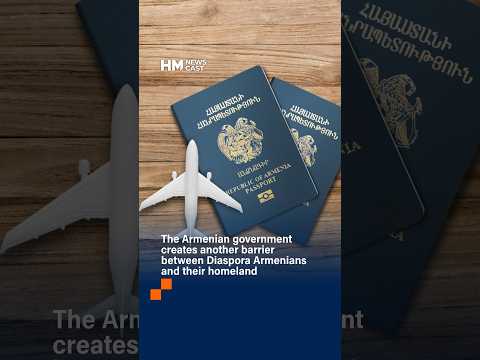 The Armenian government creates another barrier between Diaspora Armenians and their homeland