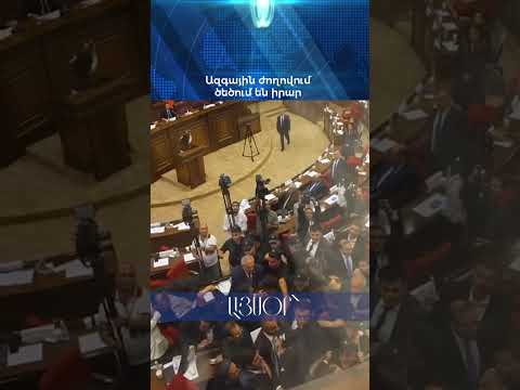 Ազգային ժողովում ծեծում են իրար