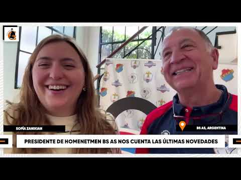 Contacto con nuestra corresponsal Sofía Zanikian y el presdiente de Homenetmen Bs As #Gomidas2026