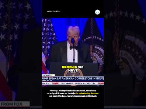 Trump says he solved the conflict between Cambodia and Armenia09211