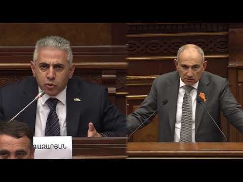 Նոր մի քիչ առաջ ի՞նչ էիք էստեղ խոսում, երկրի ղեկավա՞ր չէիք. Ղազարյանը՝ Փաշինյանին