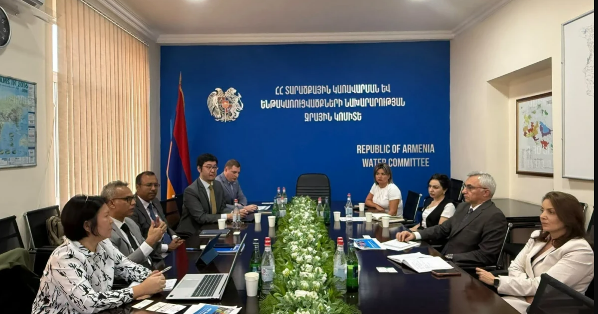 ADB offers new financial instruments for Armenia's water projects