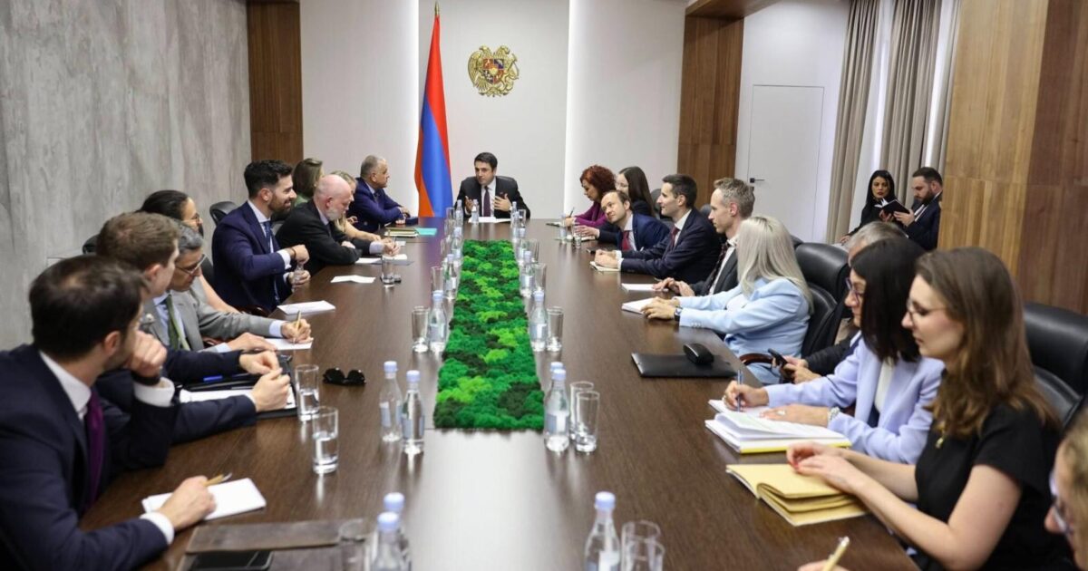 The Deputy Secretary of the Republic of Armenia received the delegation of the Council of the EU Working Group on Eastern Europe and Central Asia