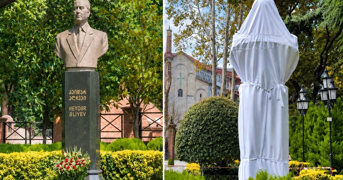 A citizen of the Republic of Armenia has been arrested for damaging the semicircle of Heydar Aliyev in Tbilisi. factor.am