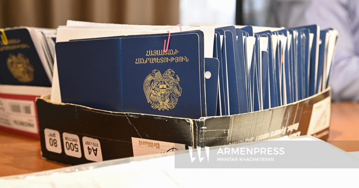 ՀՀ դեսպանություններն ու հյուպատոսական հիմնարկները ժամանակավորապես անձնագրեր չեն տրամադրի