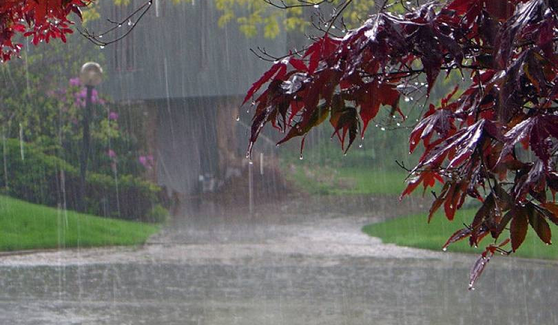 Short-term rain and thunderstorms are expected in certain regions of the republic, possibly hail as well.