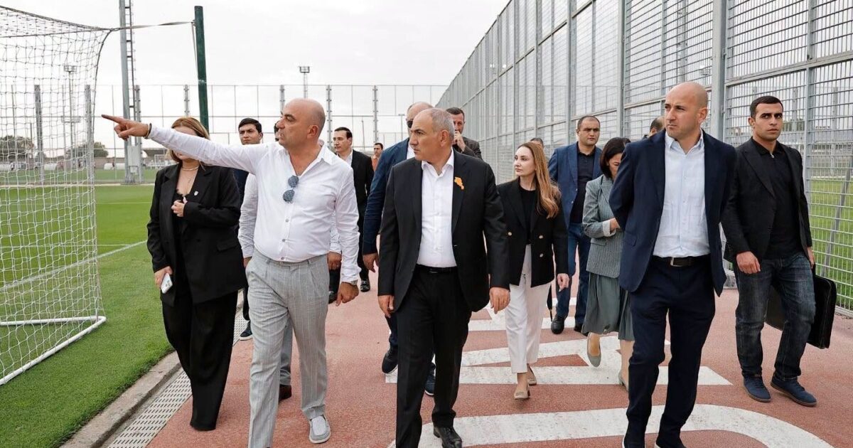 Nikol Pashinyan participated in the opening of the Noah FC youth football center