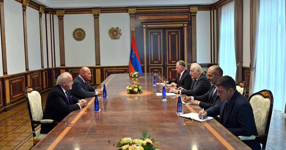 Նախագահ Վահագն Խաչատուրյանն ընդունել է Ֆրեզնոյի քաղաքապետին