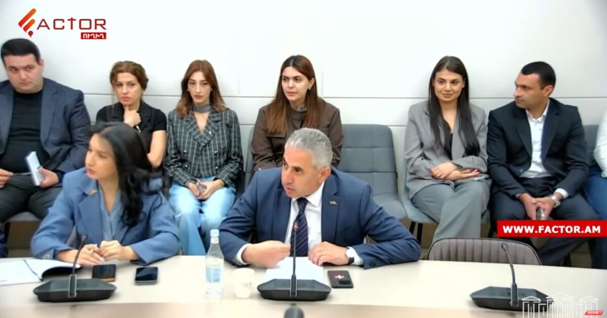 Նախագծի հեղինակն Աննա Հակոբյանն է․ Ղազարյանի ձևակերպումն առաջացրեց Ռուստամ Բաքոյանի վրդովմունքը | factor.am