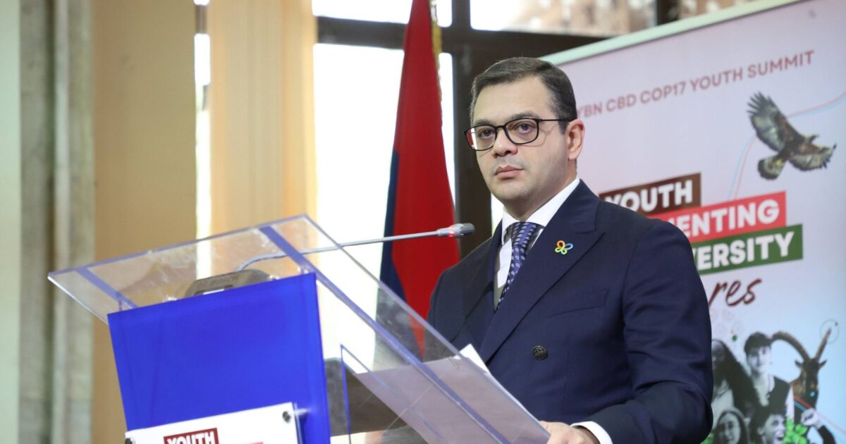 ԵՊՀ-ում մեկնարկել է Կենսաբազմազանության գլոբալ երիտասարդական գագաթնաժողովը