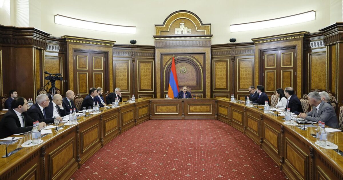 ՀՀ վարչապետի գլխավորությամբ քննարկվել են հարկման համակարգերի վերաիմաստավորմանը վերաբերող հարցեր