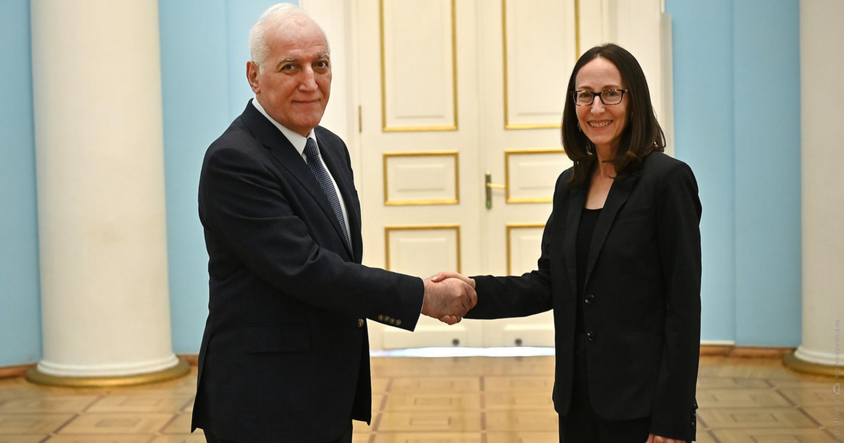 The newly appointed Canadian Ambassador to Armenia presented his credentials to President Vahagn Khachaturyan