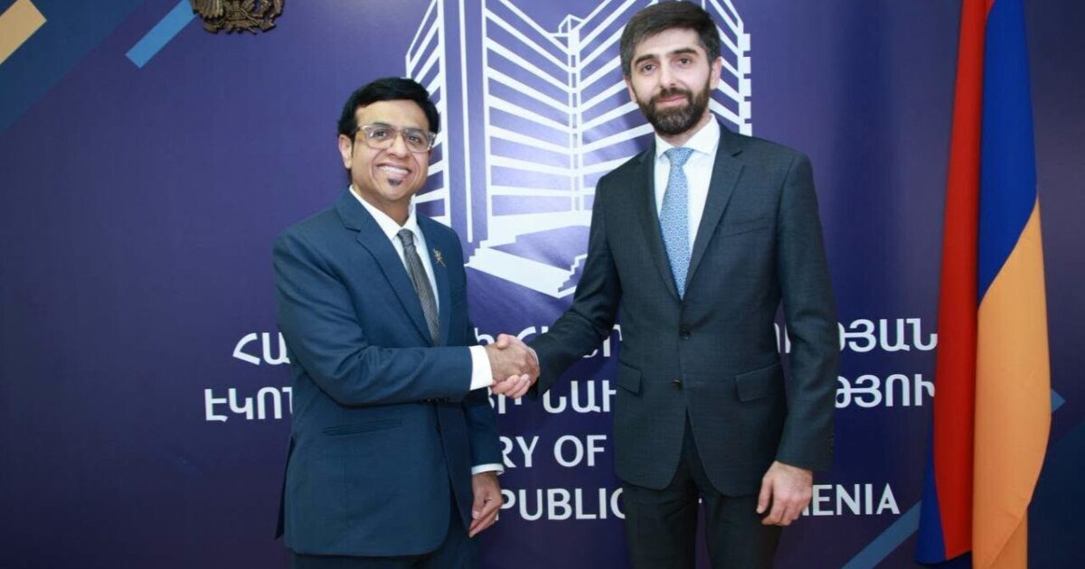 Քննարկվել են հայկական վերամշակված արտադրանքն Օմանի շուկա արտահանելու և շուկայում դրանց երկարաժամկետ ներկայացվածությունն ապահովելու մասին հարցեր