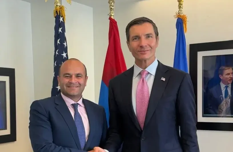 Նարեկ Մկրտչյանը ԱՄՆ Արտահանման-ներմուծման բանկի նախագահի հետ քննարկել է հայ-ամերիկյան տնտեսական կապերը