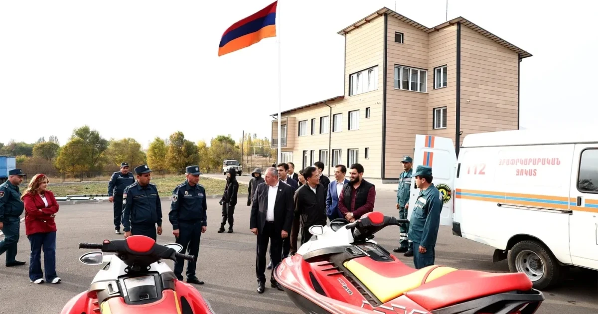 Փրկարար ծառայության տնօրենն ընդունել է Պեկինի փոխքաղաքապետին