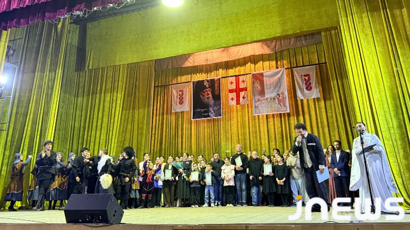 კონცერტი ახალქალაქში საქართველოში ქრისტიანობის მიღებიდან 1700 წლისთავისადმი