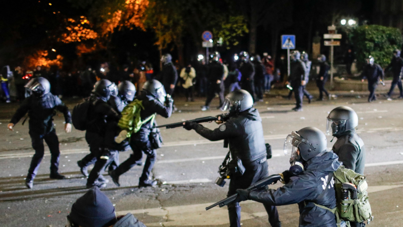 A study on the possible use of chemical agents at protests in Tbilisi was presented in Warsaw.