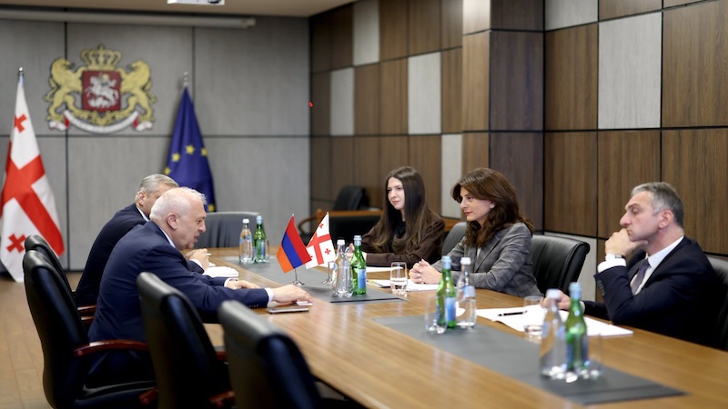 Georgian Minister of Culture Maia Bitadze met with the Ambassador of Armenia