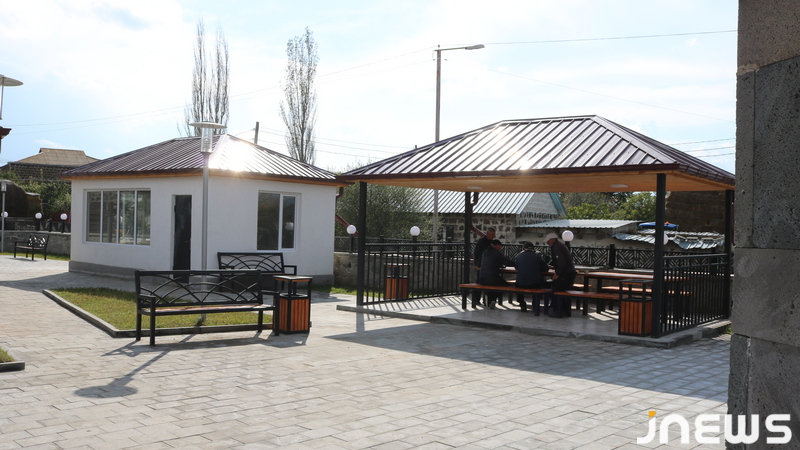სოფელ კუმურდოში ახალი, კეთილმოწყობილი პარკი გაშენდა