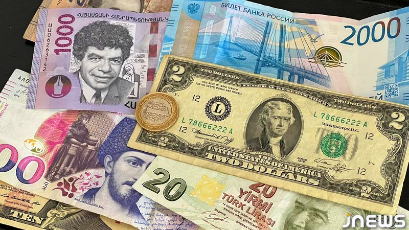 Dollar and euro in Akhalkalaki have fallen in price