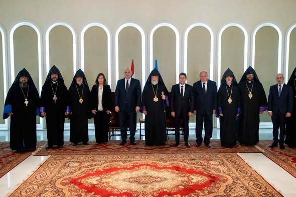 Երկուշաբթի, 5 Հոկտեմբեր 2026-ին, Լիբանանի Հանրապետութեան նախագահ զօրավար Ժոզեֆ Աուն այցելեց Արամ Ա. վեհափառ հայրապետին: