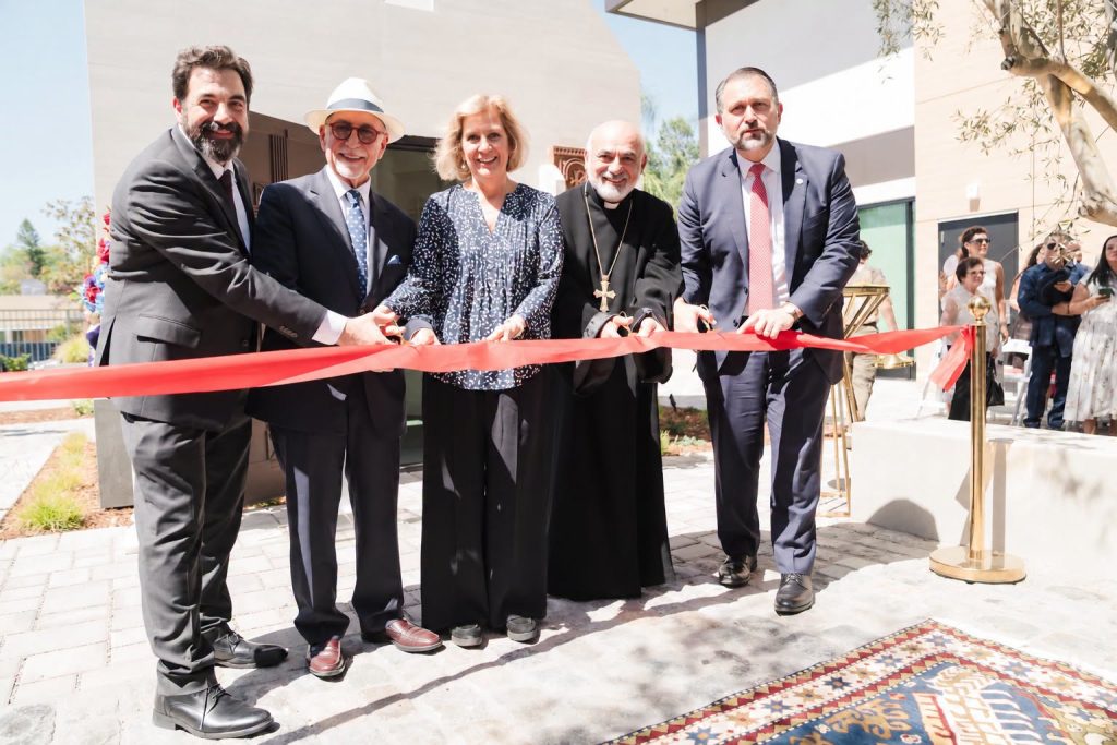AGBU Manoogian-Demirdjian School Celebrates Opening & Dedication of the Manoogian Simone Collaborative Center & Chapel at Sinanian Plaza
