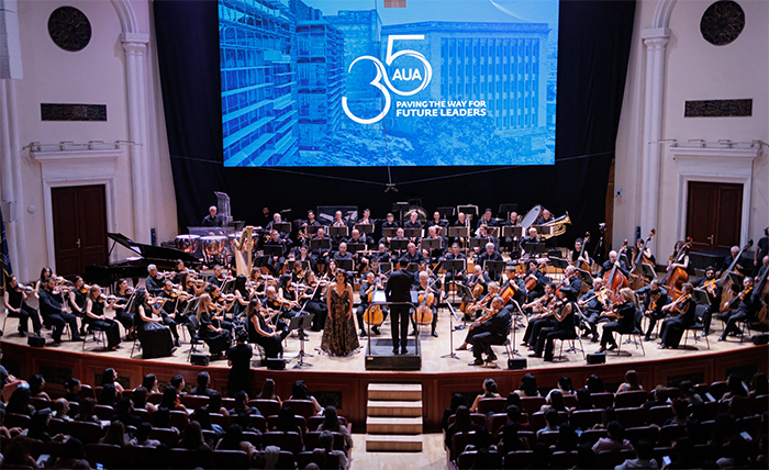 AUA Celebrates 35th Anniversary at Aram Khachaturian Concert Hall