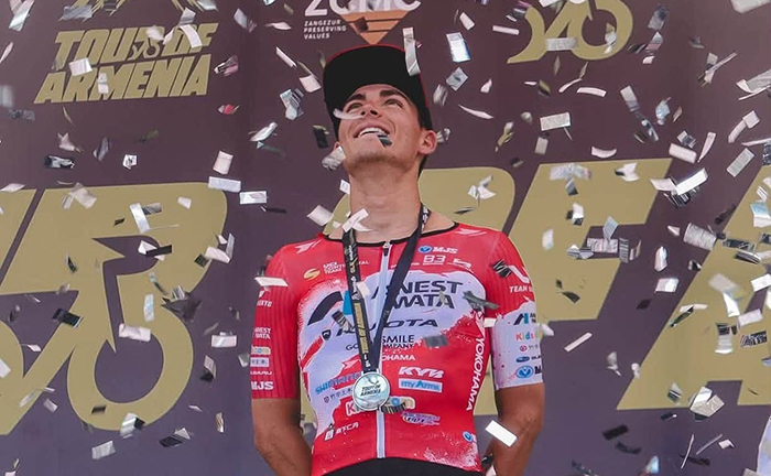Italian Cyclist Federico Iacomoni Wins Stage 2 of Tour of Armenia