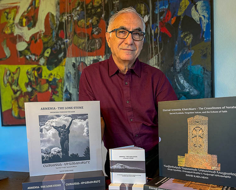 “Eternal Armenia: Khatchkars-The CrossStones of Noratus” with author David Karamian