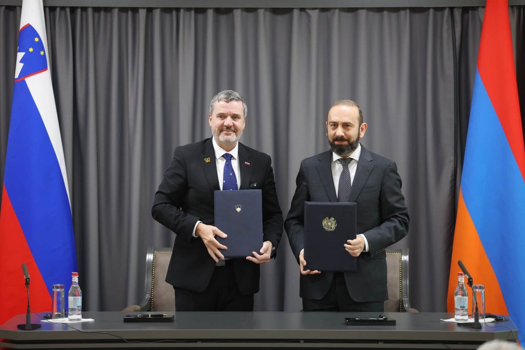 Slovenia Calls for Stronger Economic Ties with Armenia, Highlighting Trade and Investment Opportunities